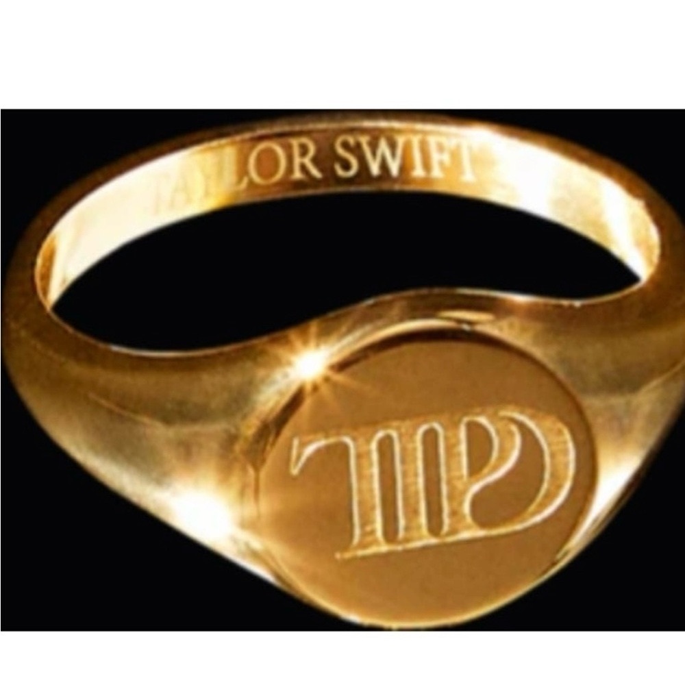 Taylor Swift official TTPD ring size 4